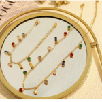 Multi Color Gemstone Necklace